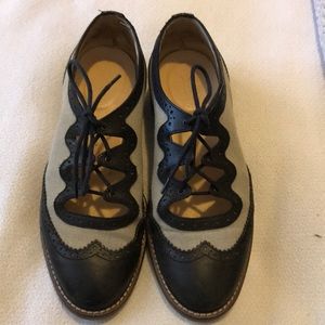 Anthropologie oxfords